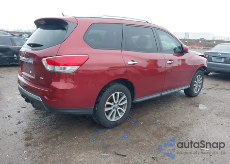 2013 Nissan Pathfinder Sv z USA, uszkodzony, nr VIN 5N1AR2MN5DC652883